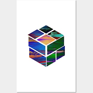 Cube of nature Posters and Art